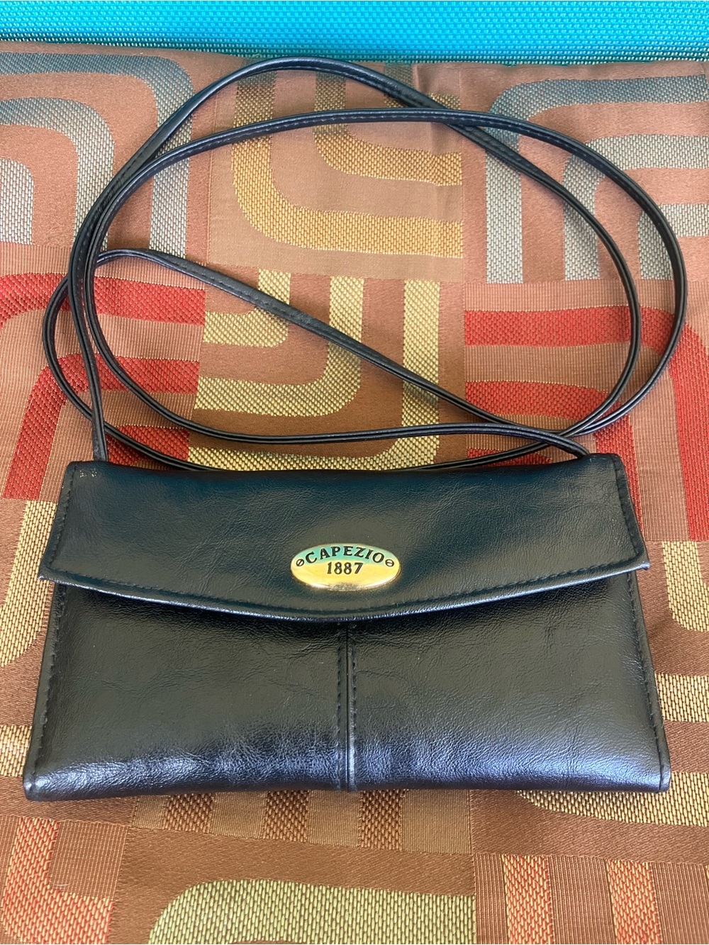Capezio Leather Crossbody Wallet